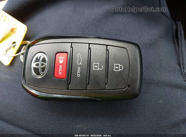 4T1DAACK0TU285342 2026 TOYOTA CAMRY Серый Вид панели приборов