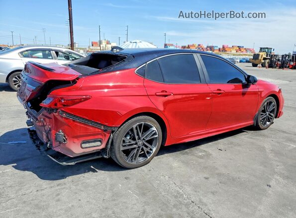 4T1DAACK1SU037390 2025 TOYOTA CAMRY Красный Задняя правая четверть