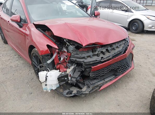 4T1DAACK1SU039088 2025 TOYOTA CAMRY Red Вид спереду