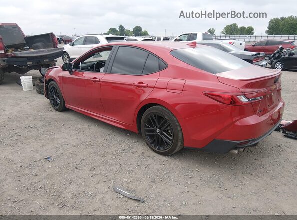 4T1DAACK1SU039088 2025 TOYOTA CAMRY Red Задня ліва чверть