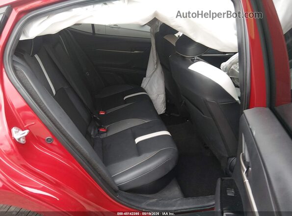 4T1DAACK1SU039088 2025 TOYOTA CAMRY Red Вид наклейки з VIN-кодом