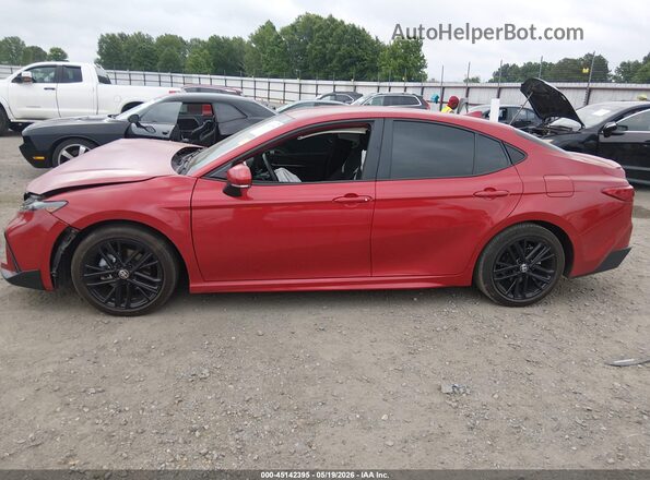 4T1DAACK1SU039088 2025 TOYOTA CAMRY Red 