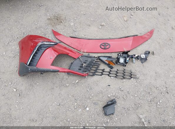 4T1DAACK1SU039088 2025 TOYOTA CAMRY Red Вид щитка приладів