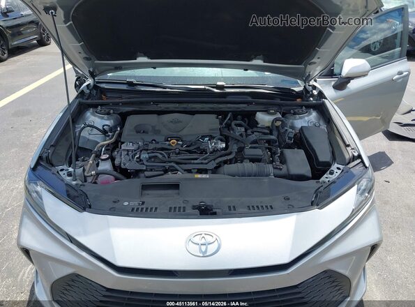 4T1DAACK1SU084516 2025 TOYOTA LE Silver უკანა ხედი