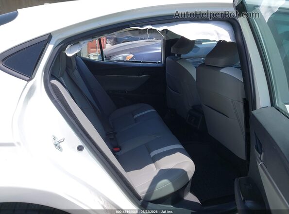 4T1DAACK1SU092874 2025 TOYOTA CAMRY White Vista de la etiqueta del VIN