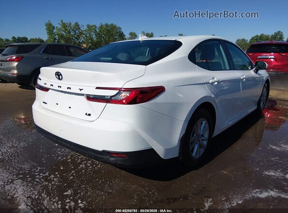 4T1DAACK1SU508258 2025 TOYOTA CAMRY White Tył prawy