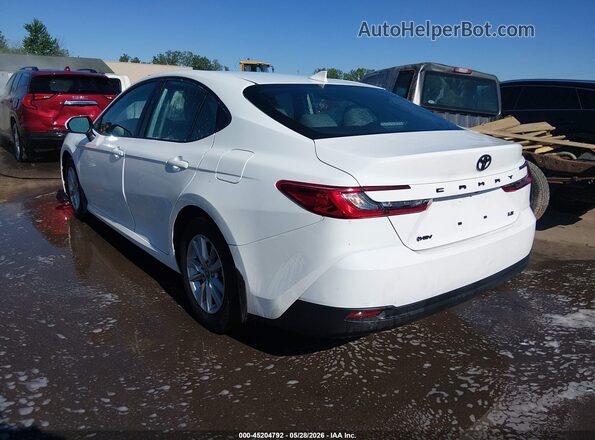 4T1DAACK1SU508258 2025 TOYOTA CAMRY White Tył lewy