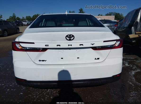 4T1DAACK1SU508258 2025 TOYOTA CAMRY White 