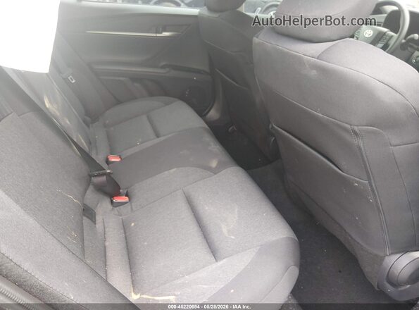 4T1DAACK1TU218149 2026 TOYOTA CAMRY Black Vista de la etiqueta del VIN
