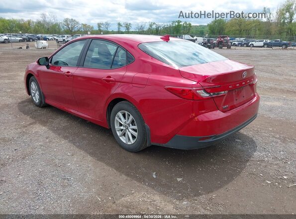4T1DAACK1TU237896 2026 TOYOTA LE Red Задня ліва чверть