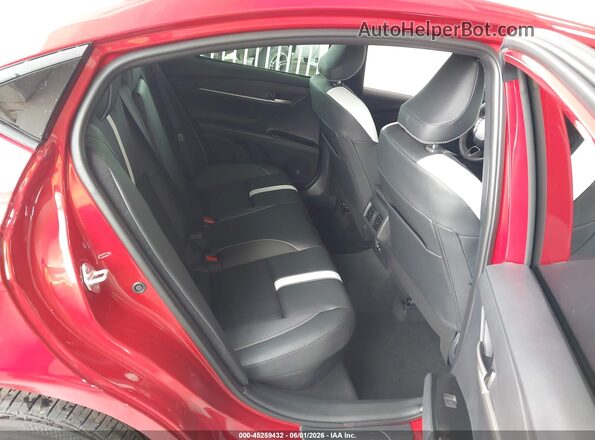 4T1DAACK1TU308885 2026 TOYOTA CAMRY Красный Вид наклейки с VIN-кодом