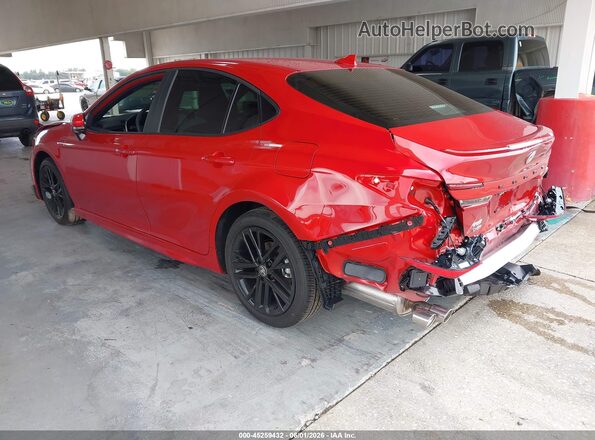 4T1DAACK1TU308885 2026 TOYOTA CAMRY Красный Задняя левая четверть