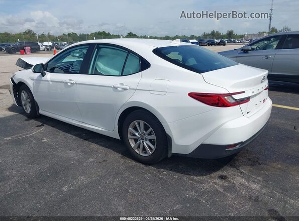 4T1DAACK1TU694336 2026 TOYOTA CAMRY Белый Задняя левая четверть