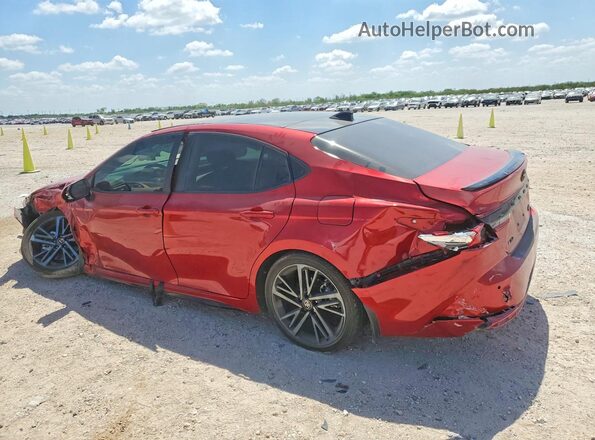 4T1DAACK2SU134839 2025 TOYOTA CAMRY Красный Задняя левая четверть