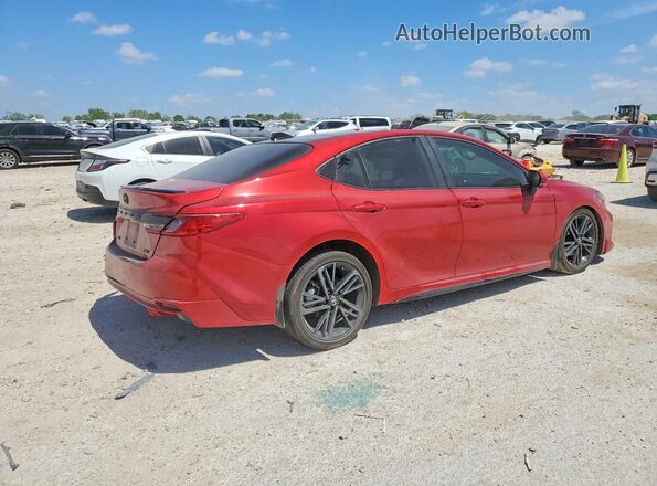 4T1DAACK2SU134839 2025 TOYOTA CAMRY Красный Задняя правая четверть