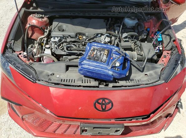 4T1DAACK2SU134839 2025 TOYOTA CAMRY Красный Вид задней части салона