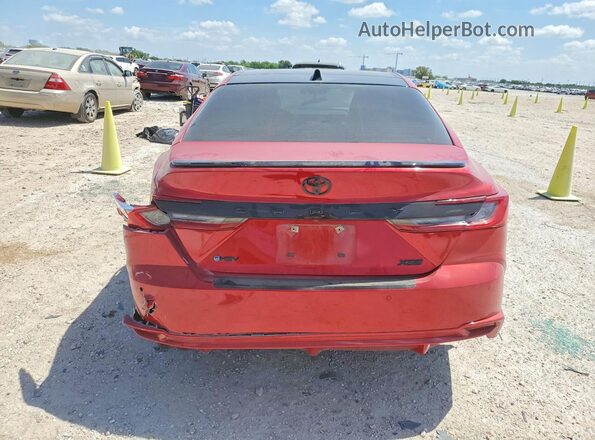 4T1DAACK2SU134839 2025 TOYOTA CAMRY Красный Вид сзади
