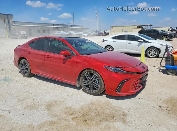 4T1DAACK2SU134839 2025 TOYOTA CAMRY Красный Передняя правая четверть
