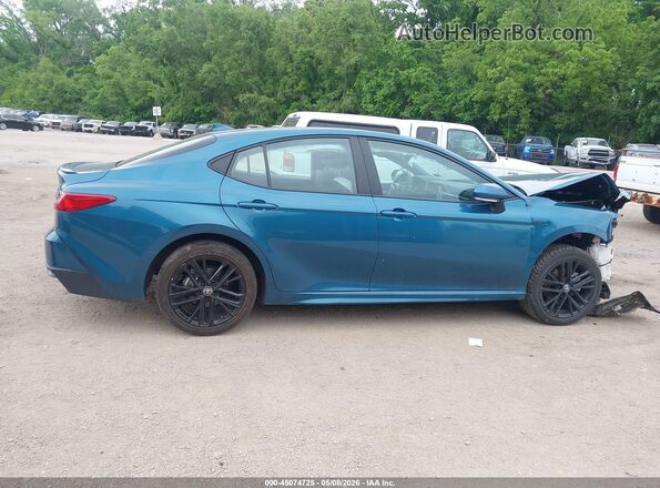 4T1DAACK2SU141371 2025 TOYOTA CAMRY Blue Widok wnętrza z tyłu
