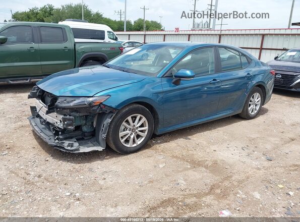 4T1DAACK2SU142584 2025 TOYOTA CAMRY Blue Передня ліва чверть