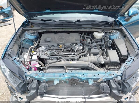 4T1DAACK2SU142584 2025 TOYOTA CAMRY Blue Вид ззаду