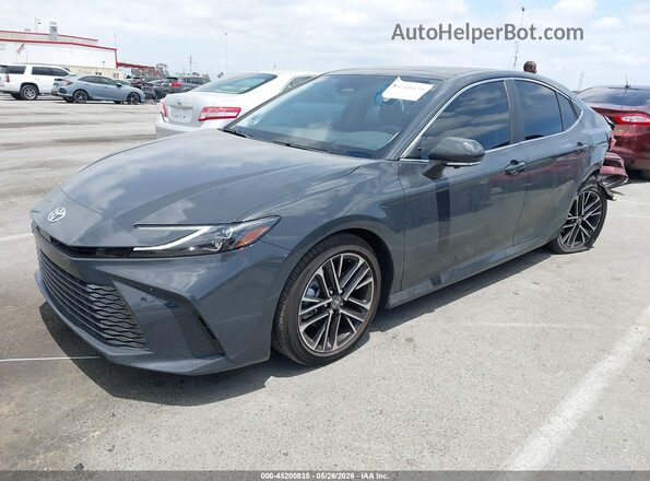 4T1DAACK2SU174953 2025 TOYOTA CAMRY Gray Առջևի ձախ երեք քառորդ տեսարան