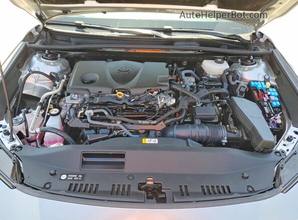 4T1DAACK2SU524646 2025 TOYOTA CAMRY Серебряный Вид задней части салона
