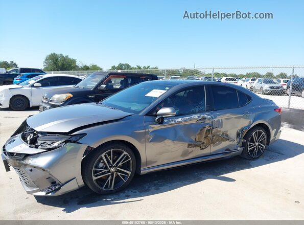 4T1DAACK2SU562183 2025 TOYOTA CAMRY Gray Front view
