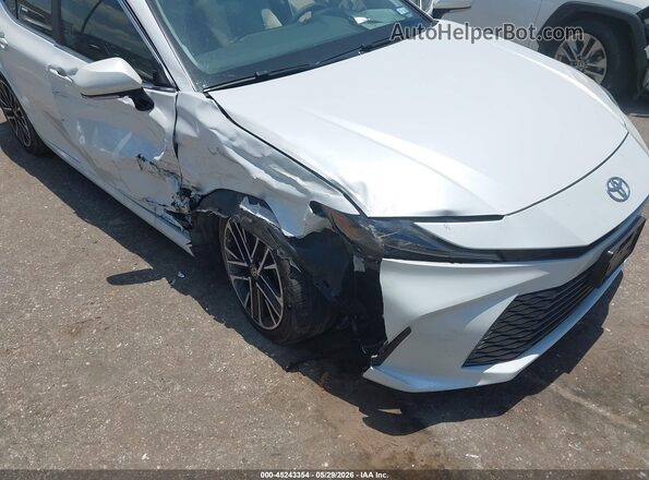 4T1DAACK2SU570297 2025 TOYOTA CAMRY White Դիմացի տեսք