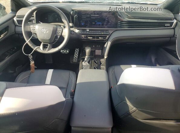 4T1DAACK3SU136664 2025 TOYOTA CAMRY Синий Вид панели приборов