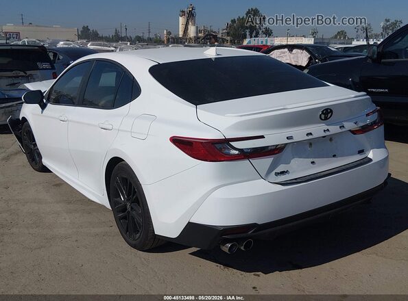 4T1DAACK3SU147695 2025 TOYOTA CAMRY White Trasero izquierdo