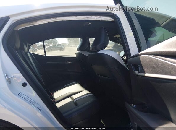 4T1DAACK3SU147695 2025 TOYOTA CAMRY White Vista de la etiqueta del VIN