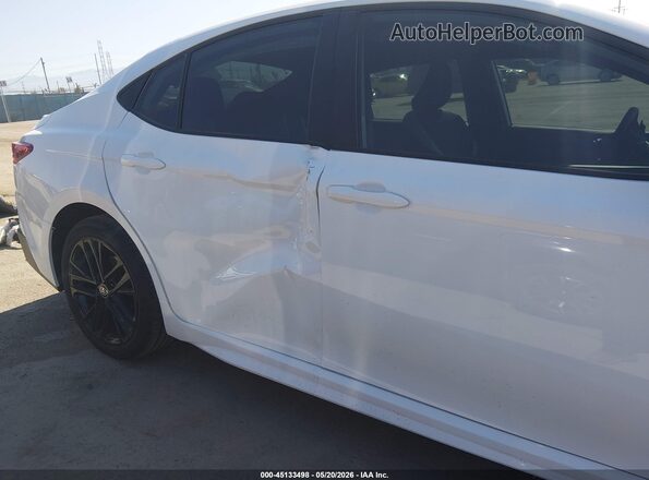4T1DAACK3SU147695 2025 TOYOTA CAMRY White 