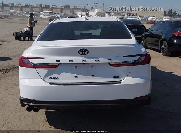 4T1DAACK3SU147695 2025 TOYOTA CAMRY White 