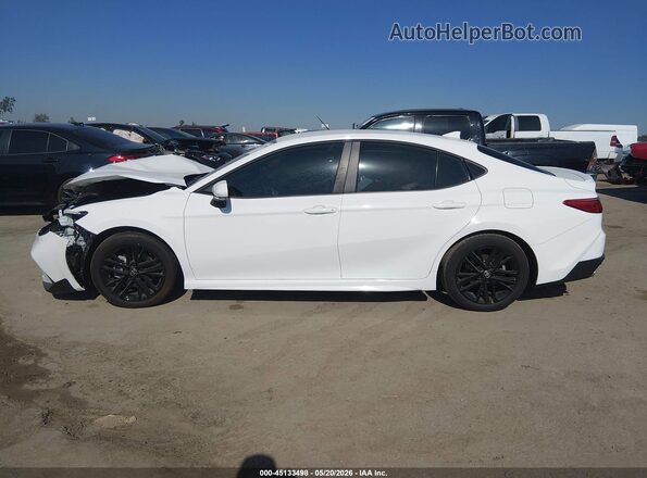 4T1DAACK3SU147695 2025 TOYOTA CAMRY White 