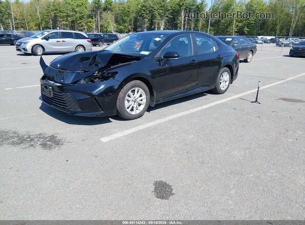 4T1DAACK3SU188117 2025 TOYOTA CAMRY Черный Передняя левая четверть