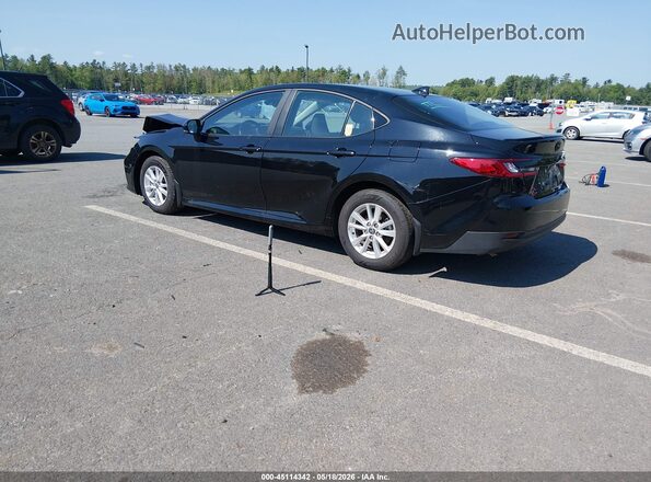 4T1DAACK3SU188117 2025 TOYOTA CAMRY Черный Задняя левая четверть