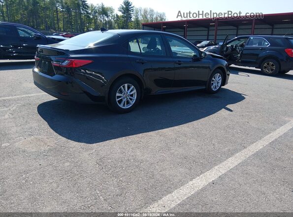 4T1DAACK3SU188117 2025 TOYOTA CAMRY Черный Задняя правая четверть