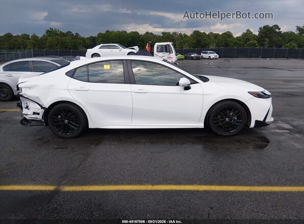 4T1DAACK3SU512991 2025 TOYOTA CAMRY White უკანა სალონის ხედი