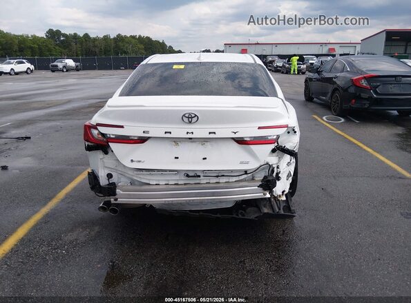 4T1DAACK3SU512991 2025 TOYOTA CAMRY White 