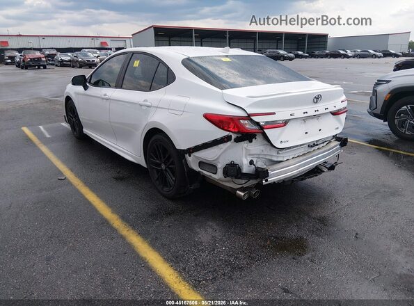 4T1DAACK3SU512991 2025 TOYOTA CAMRY White უკანა მარცხენა