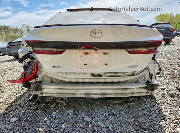 4T1DAACK3SU525336 2025 TOYOTA CAMRY White Вид ззаду