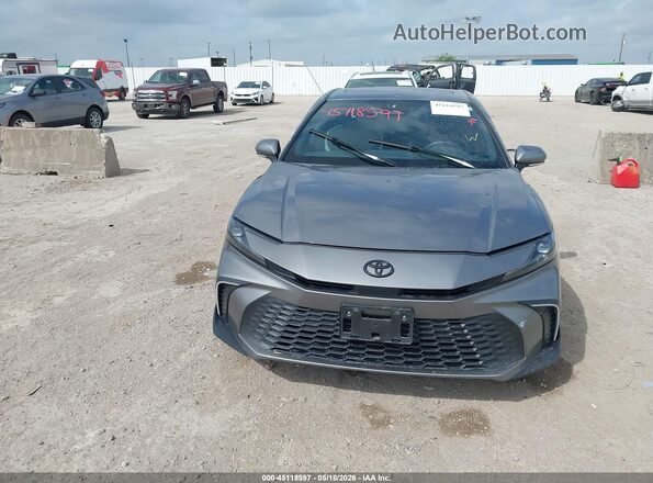 4T1DAACK3SU538376 2025 TOYOTA CAMRY Gray Вид спереду