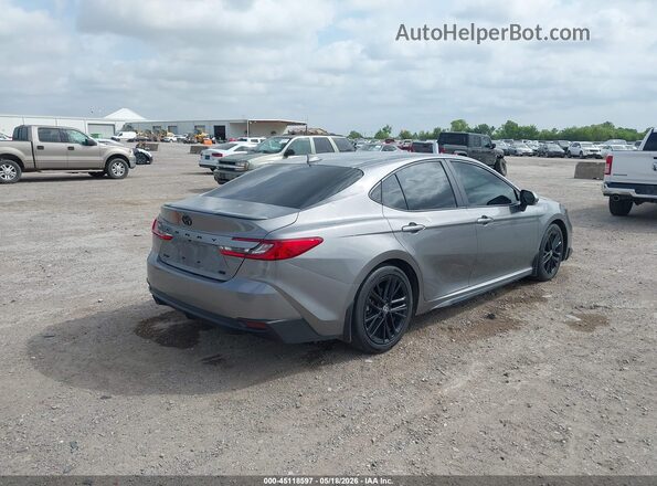 4T1DAACK3SU538376 2025 TOYOTA CAMRY Gray Задня права чверть