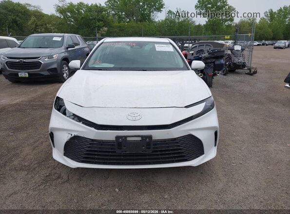 4T1DAACK3SU632161 2025 TOYOTA LE Белый Вид задней части салона