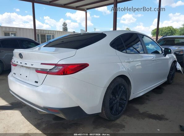 4T1DAACK3SU648781 2025 TOYOTA CAMRY White უკანა მარჯვენა