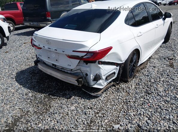 4T1DAACK4SU073414 2025 TOYOTA CAMRY White Դիմացի տեսք