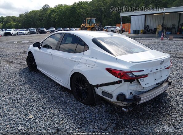 4T1DAACK4SU073414 2025 TOYOTA CAMRY White Հետևի ձախ