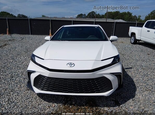 4T1DAACK4SU073414 2025 TOYOTA CAMRY White Սալոնի հետևի տեսք