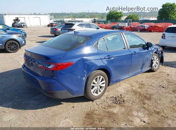 4T1DAACK4SU111806 2025 TOYOTA CAMRY Blue Trasero derecho